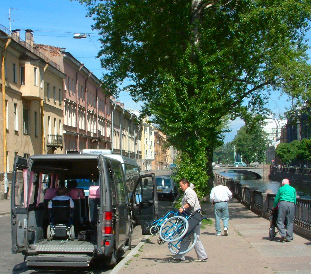St Petersburg: Parked by Kryukov Canal