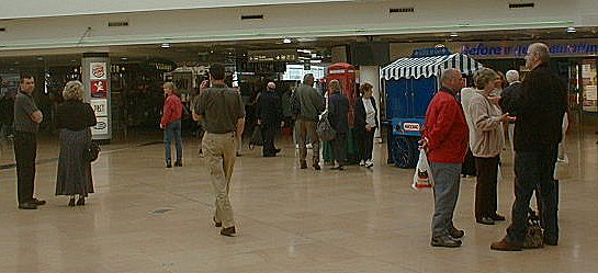 Folkstone: Inside Eurotunnel Passenger Terminal