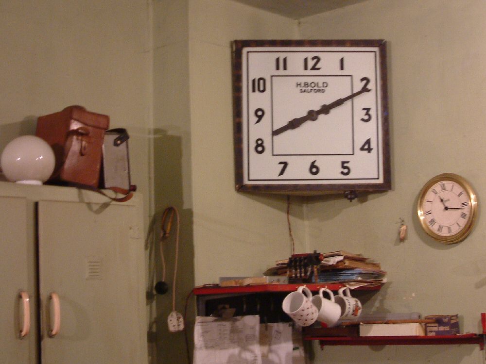 Projection Room Clock, September 2007