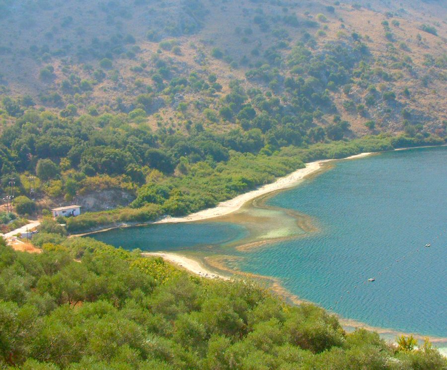 Kournas Lake: Southern End