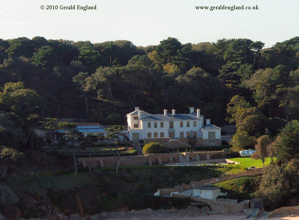 Portelet House from Noirmont Point