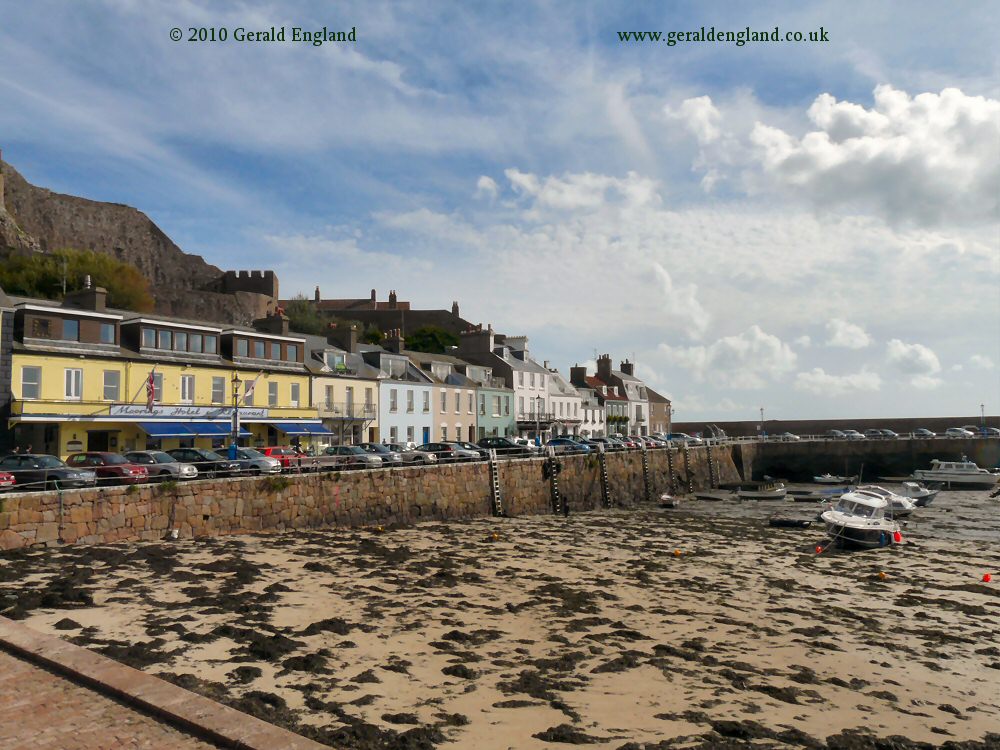 Gorey Harbour at low tide