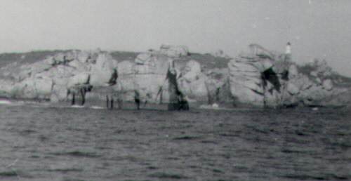 Approaching the Scillies in 1973
