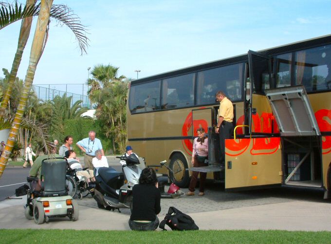 Puerto de la Cruz: Leaving Loro Parque