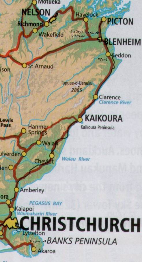 Banks Peninsula to Blenheim