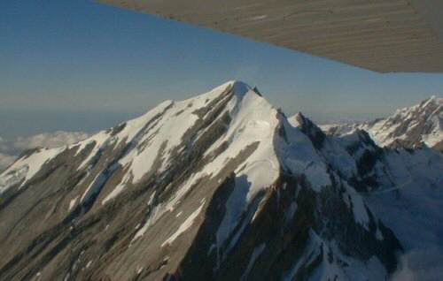 Mount La Parouse above Baker Saddle