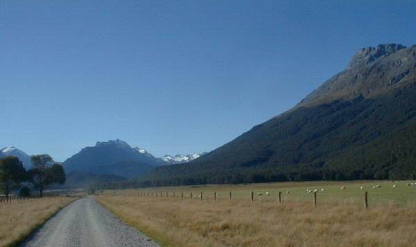 Forbes Mountains from Paradise