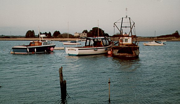 Keyhaven, January 1984