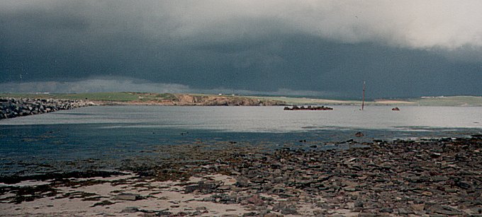 Glimps Holm & Churchill Barriers, August 1985