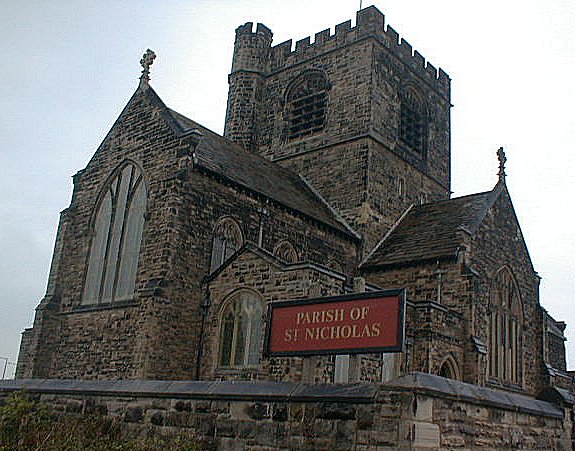 Wallasey: St. Nicholas' Church, September 2001