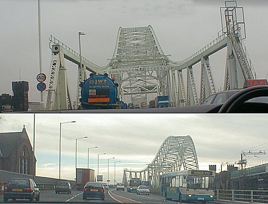 Runcorn-Widnes Bridge, November 2002