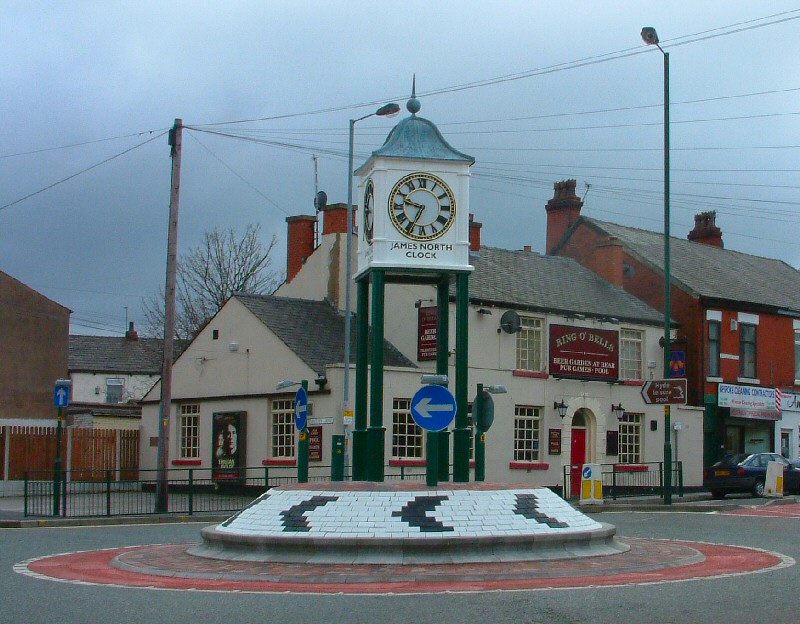 Hyde: James North Clock, April 2006
