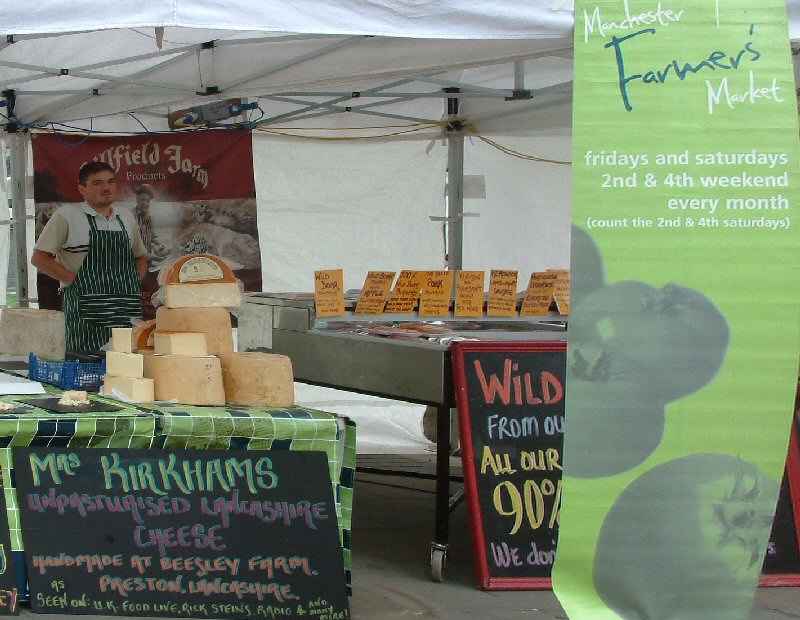 Manchester: Farmers' Market, July 2006