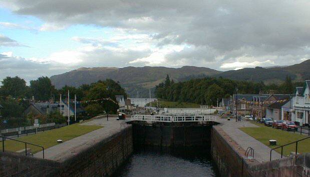 Locks at Fort Augustus